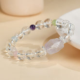 Natural Original White Crystal Bracelet - Emotion & Wisdom